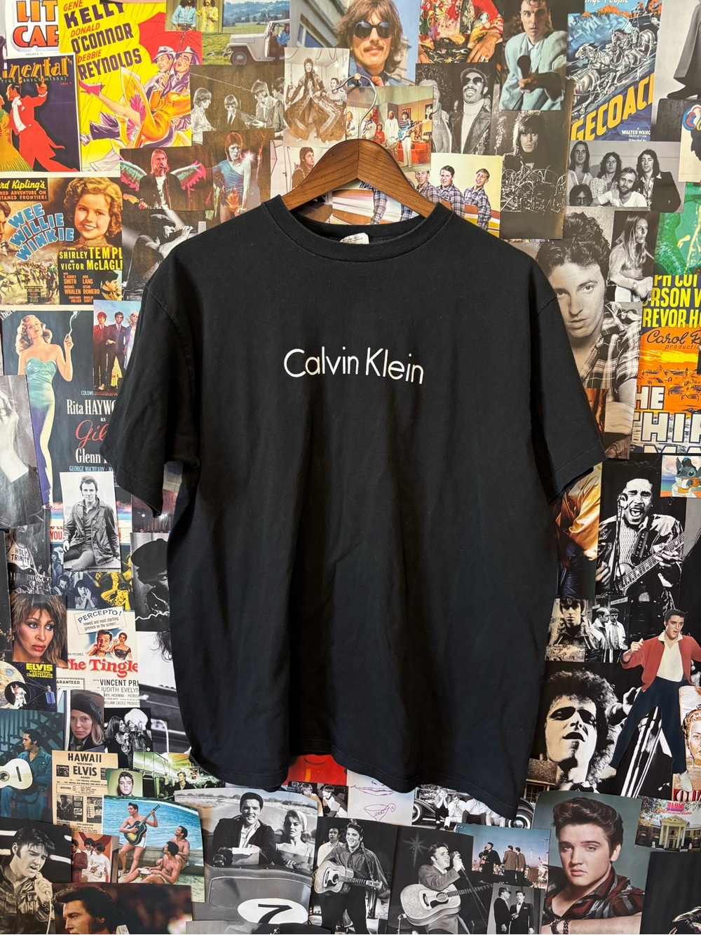 Calvin Klein Black Logo Short Sleeve Tee